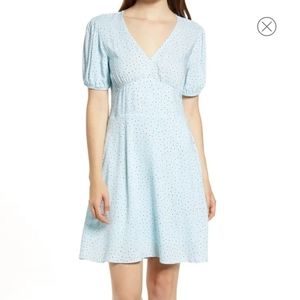 BP Floral V Neck Dress